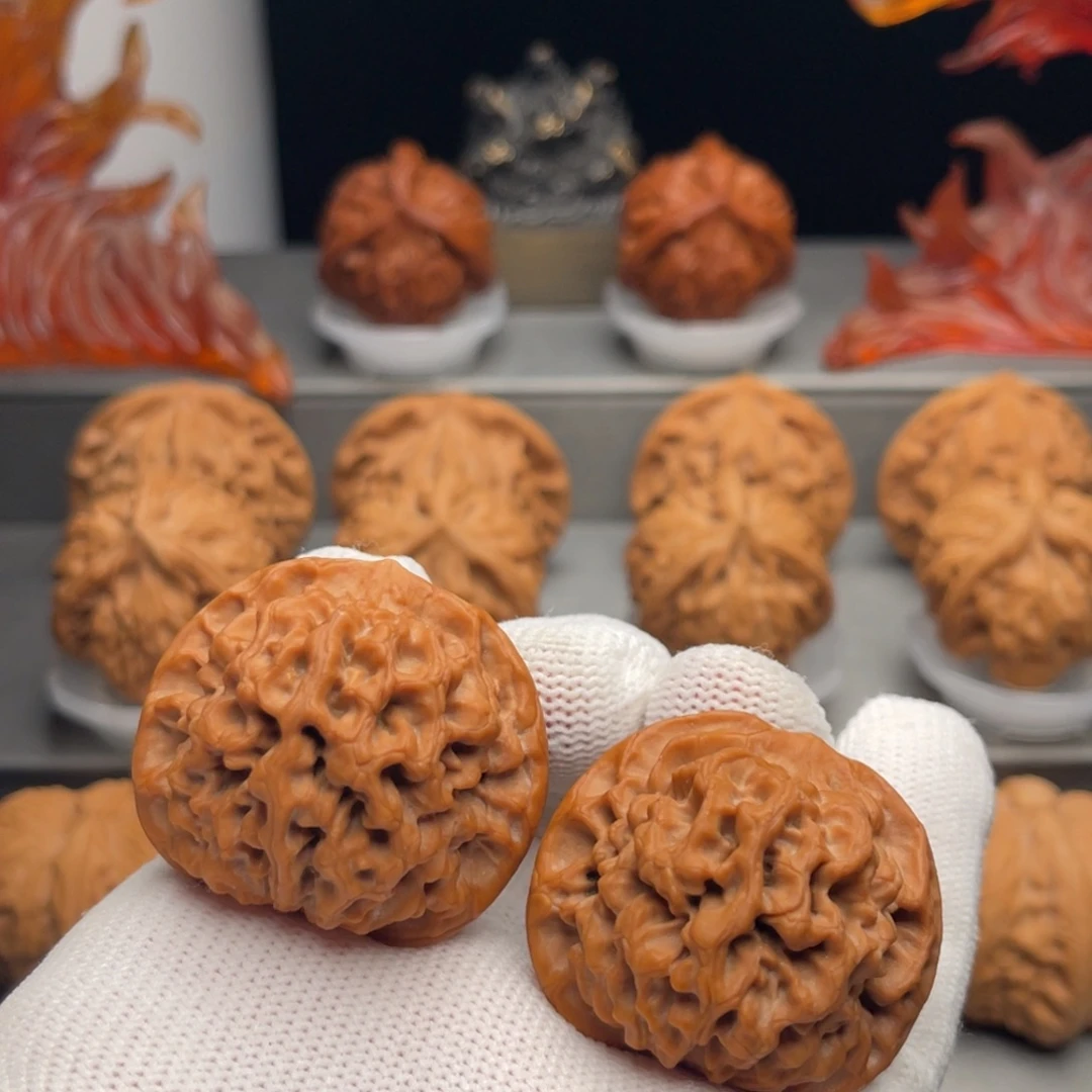 文玩核桃把件39秦闷