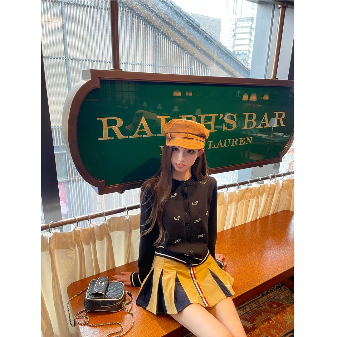 Riseaauu【现现 】 圆领毛衣半身裙套装 Q50953979 Q50953991