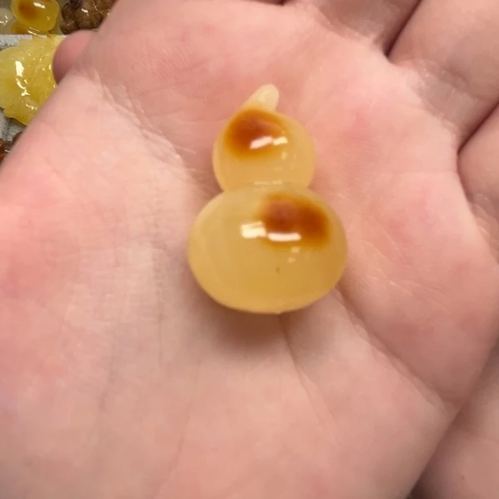 裸石琥珀未镶嵌天然蜜蜡配件
