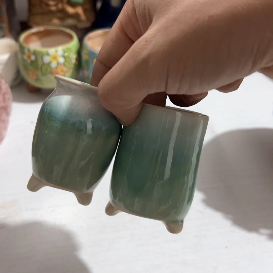 陶瓷多肉小花盆@@1946