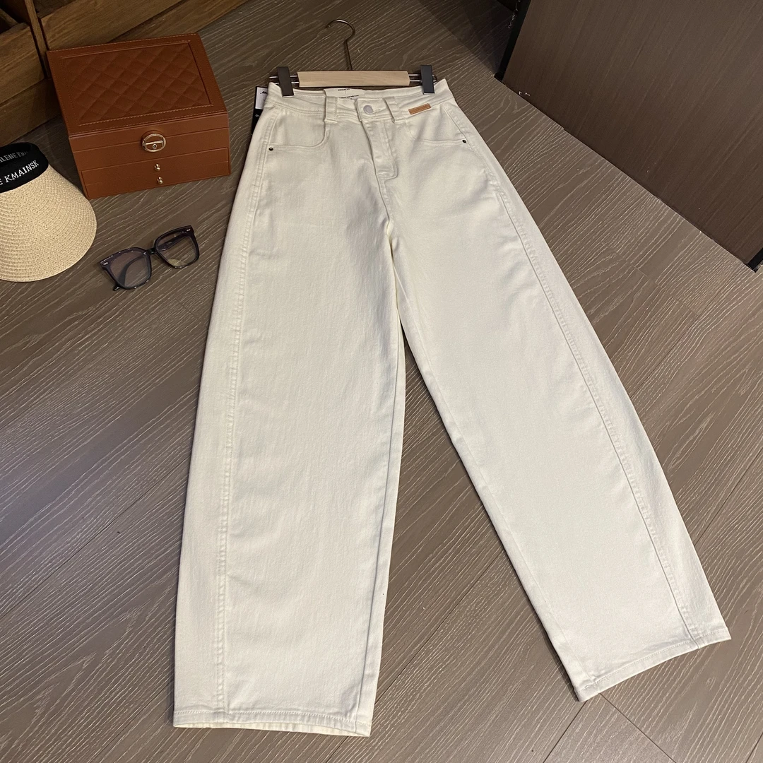 KZ5049 2025春新款显瘦百搭高腰牛仔裤女  103