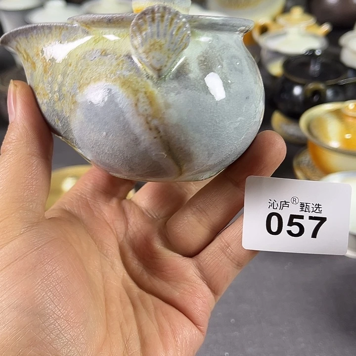 沁庐柴窑古法柴烧全手工茶具