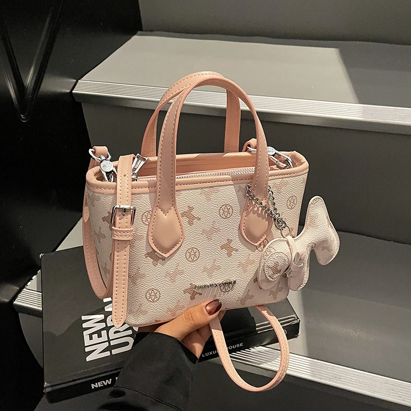 艾米兔 X COOLE女包2025新款日常休闲百搭可爱质感洋气手提斜挎包