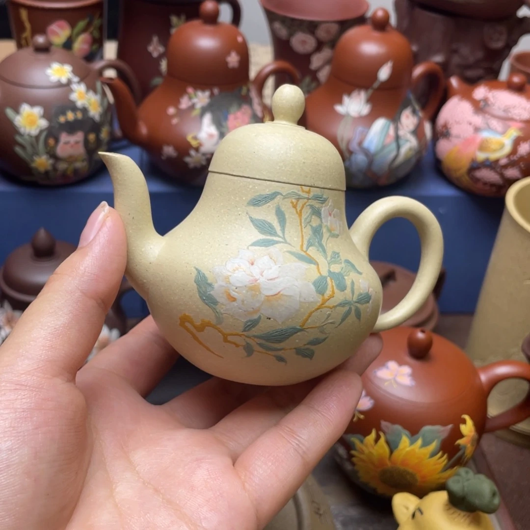 心***晴茶杯紫泥紫砂主人杯140cc