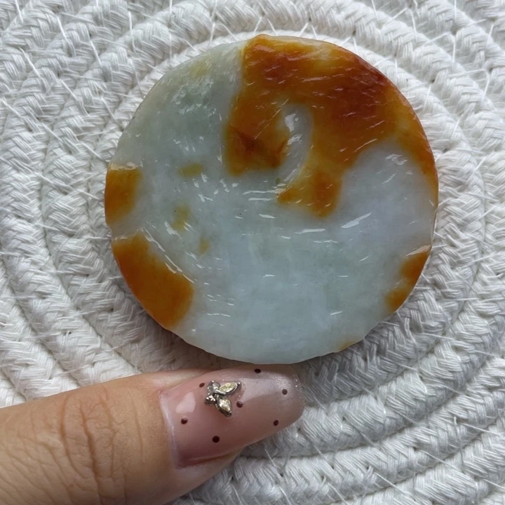 翡翠未镶嵌挂件翡翠