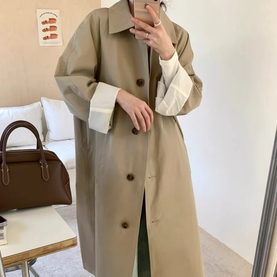 秋冬新款夏自留推荐款~版型绝美~可以一直陪伴你的风衣