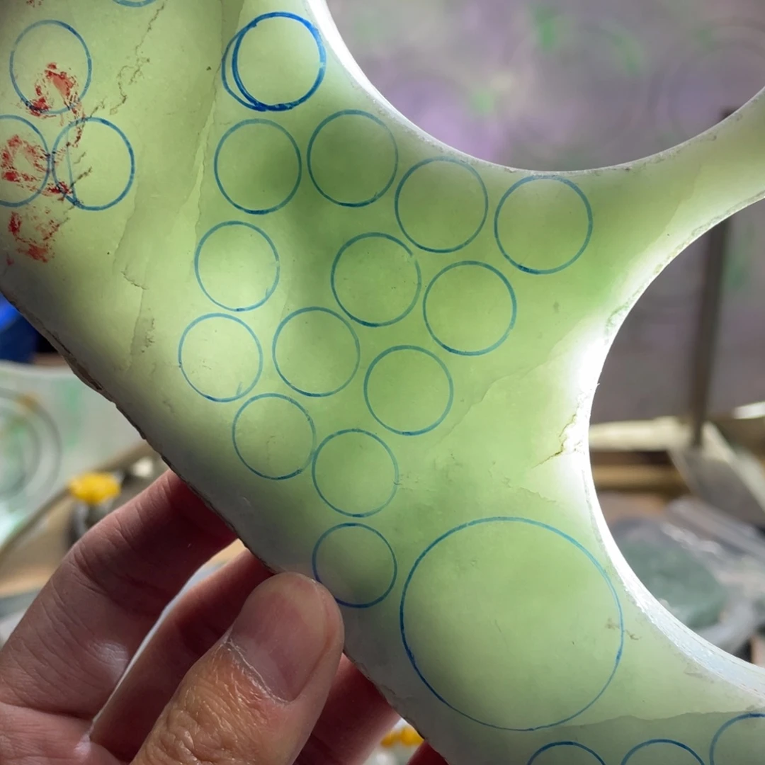 翡翠未镶嵌挂件K缅甸天然翡翠片料