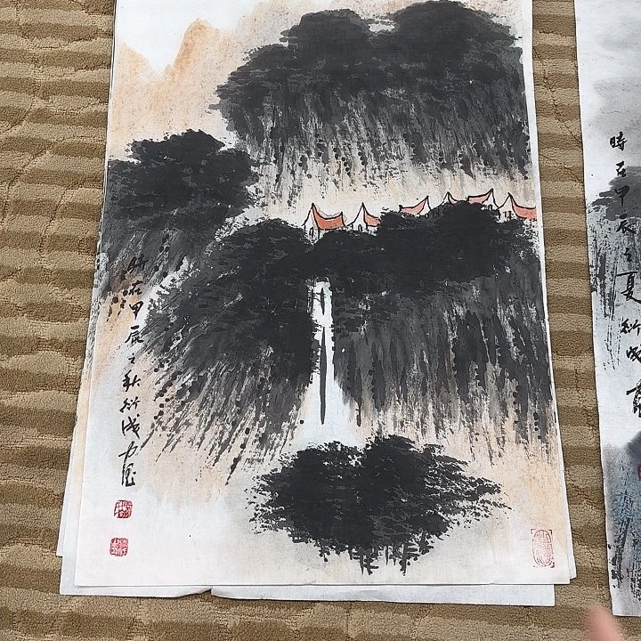 国画花鸟的翅膀是70.45