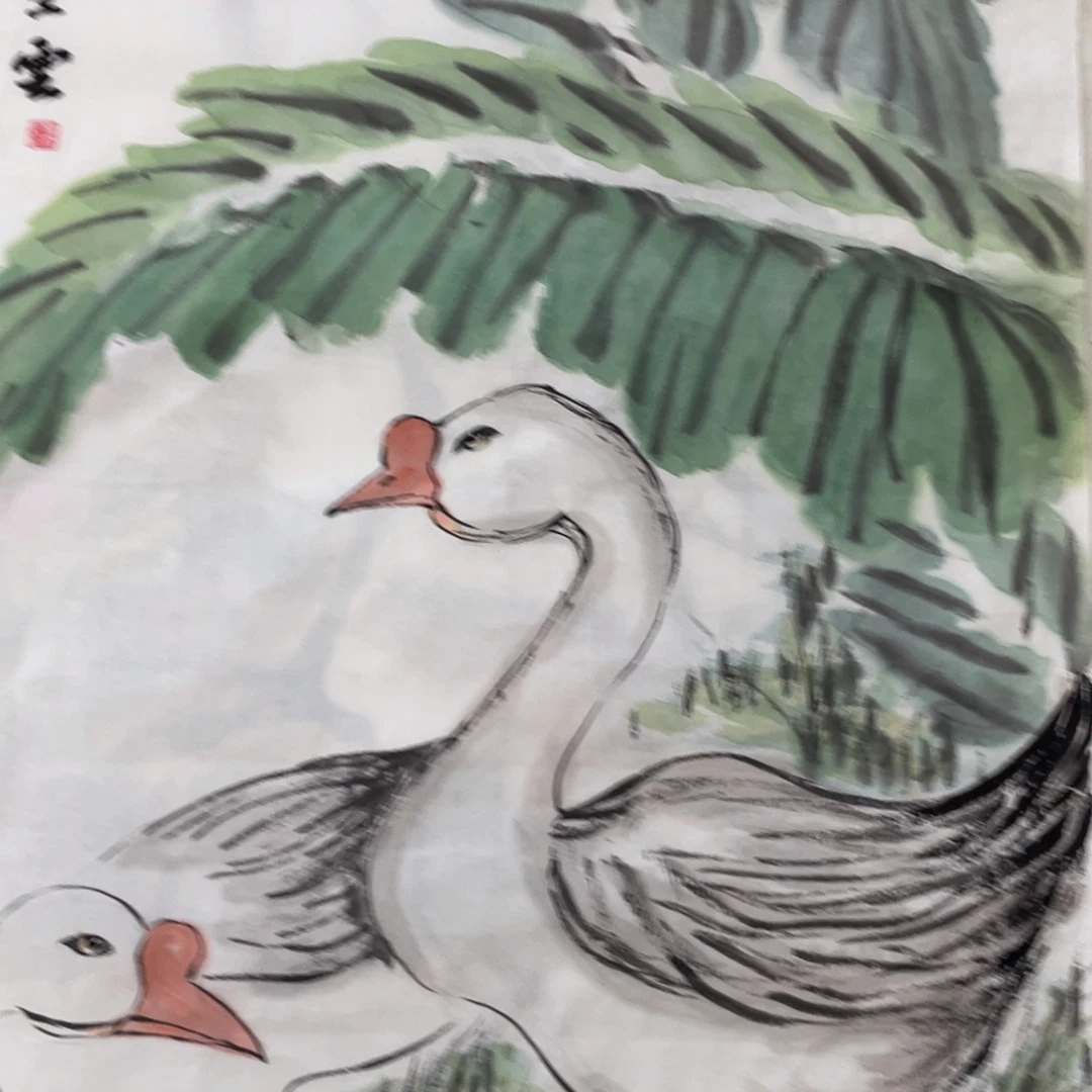 国画星云老师绘画