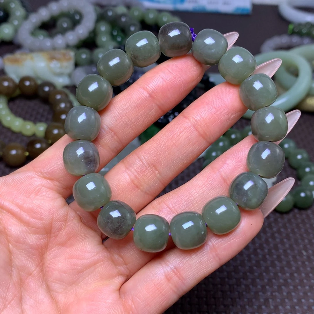 未镶嵌手串和田玉卡12