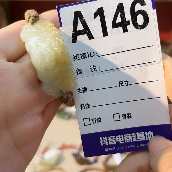 金***莎和田玉未镶嵌手链