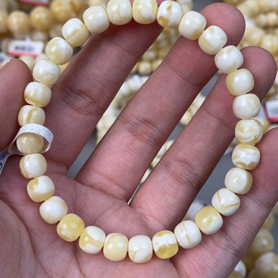 蜜蜡未镶嵌珠宝奇石7.2g7mm