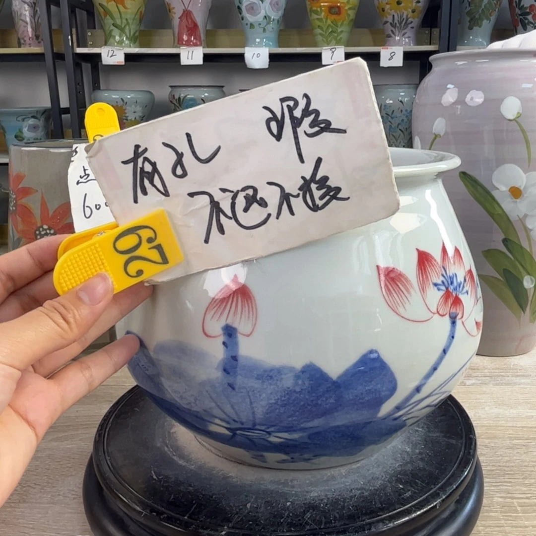 罐1tc景德镇陶瓷花盆