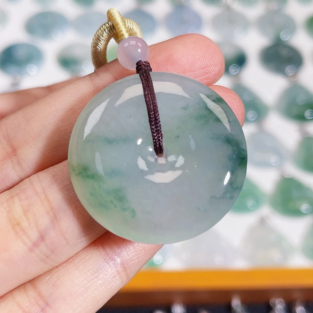 颈饰未镶嵌翡翠吊坠