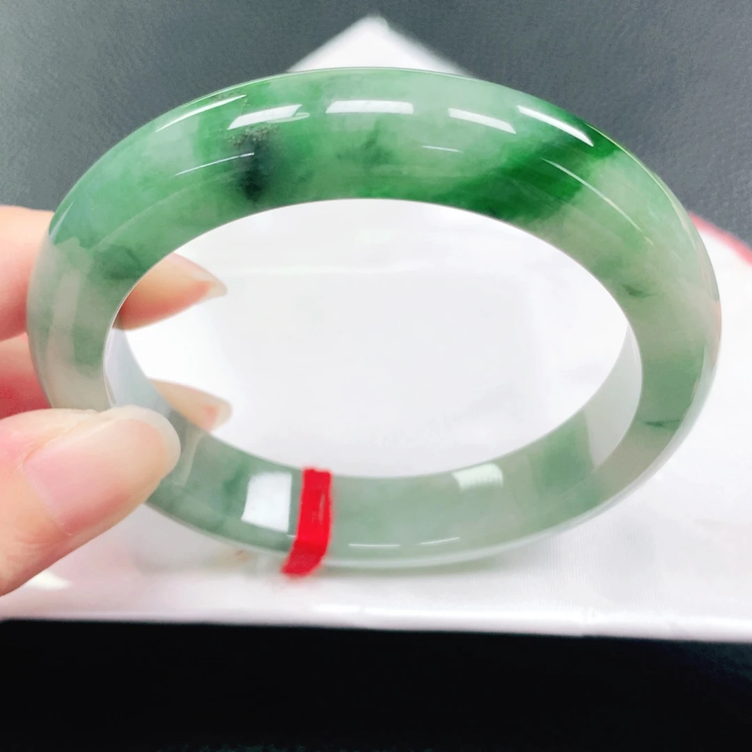 未镶嵌手镯翡翠57圈