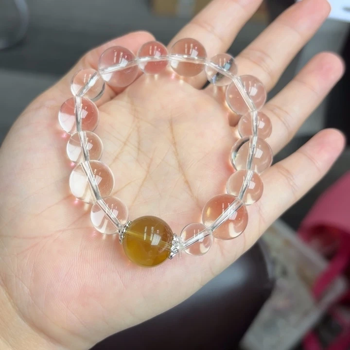 未镶嵌手链水晶晴****）手串