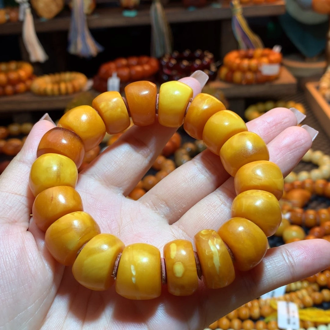 【闪购商品】手串蜜蜡未镶嵌Y*蜜蜡手串