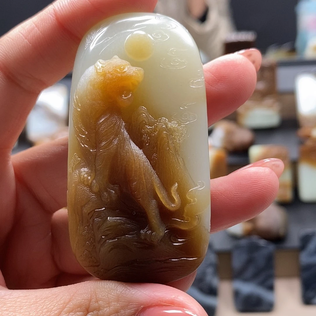 未镶嵌和田玉挂件