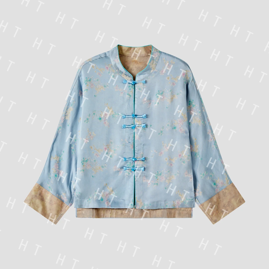 SY004-《蓝颜》国风新中式气质显瘦女装上衣外套