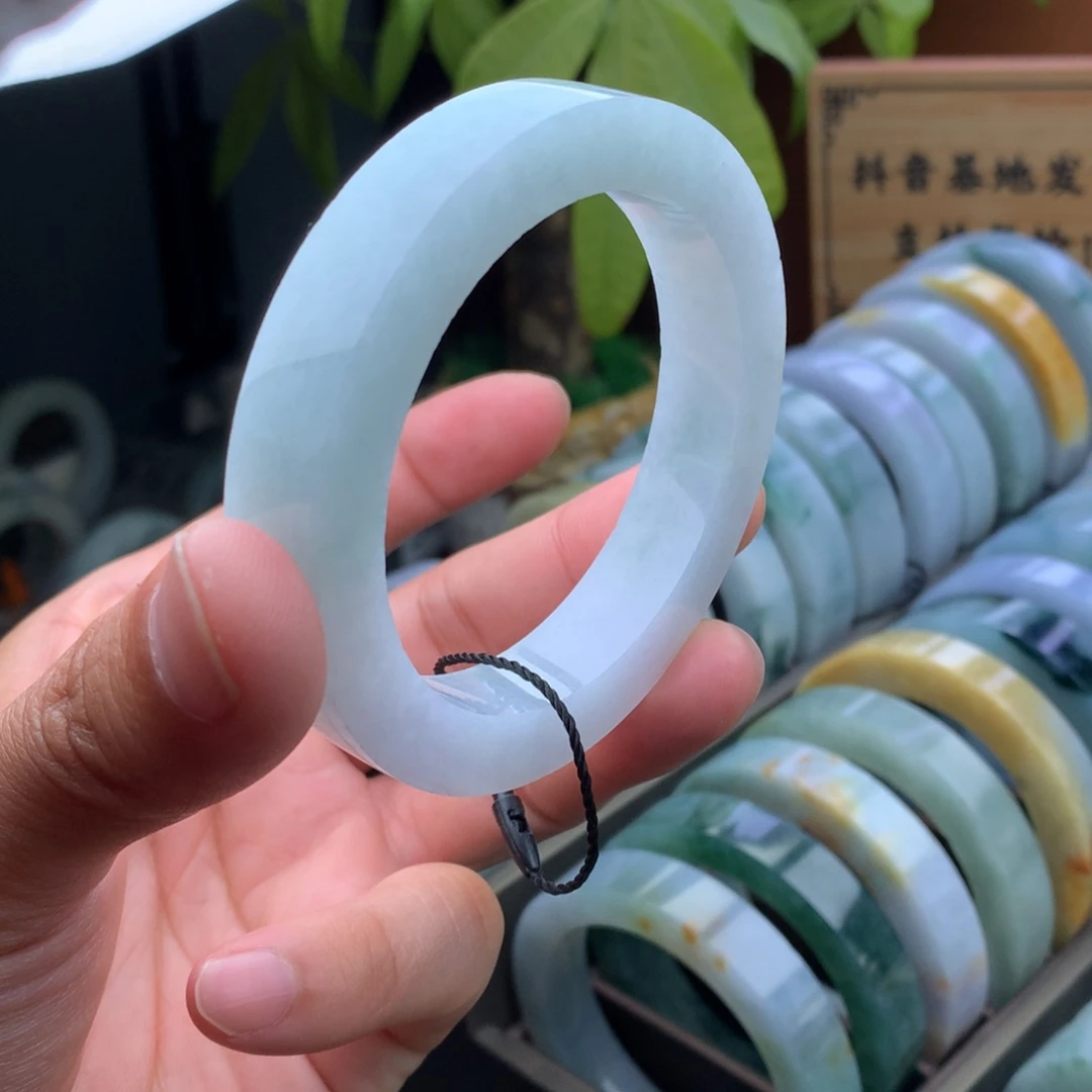 未镶嵌手镯定制翡翠定制手镯57-60