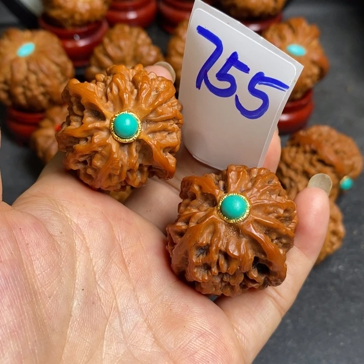 文玩核桃把件苹果755