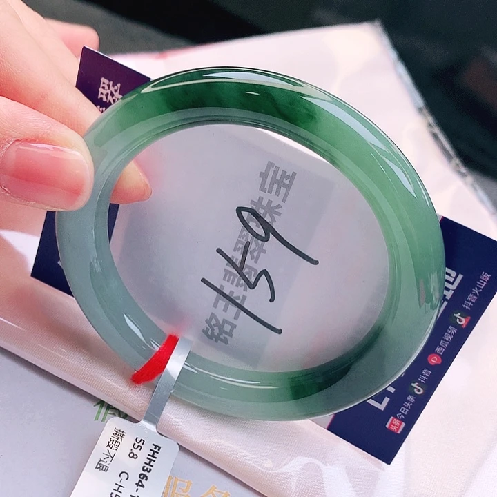 翡翠未镶嵌手镯缅甸天然a货翡翠手镯