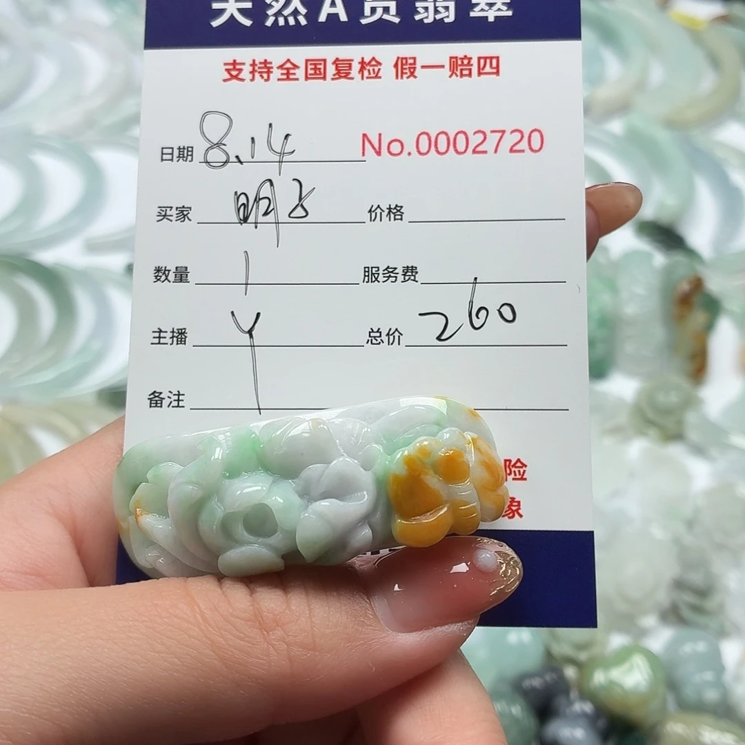明***子翡翠未镶嵌颈饰1111111