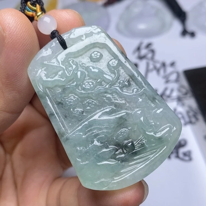 颈饰未镶嵌翡翠翡翠