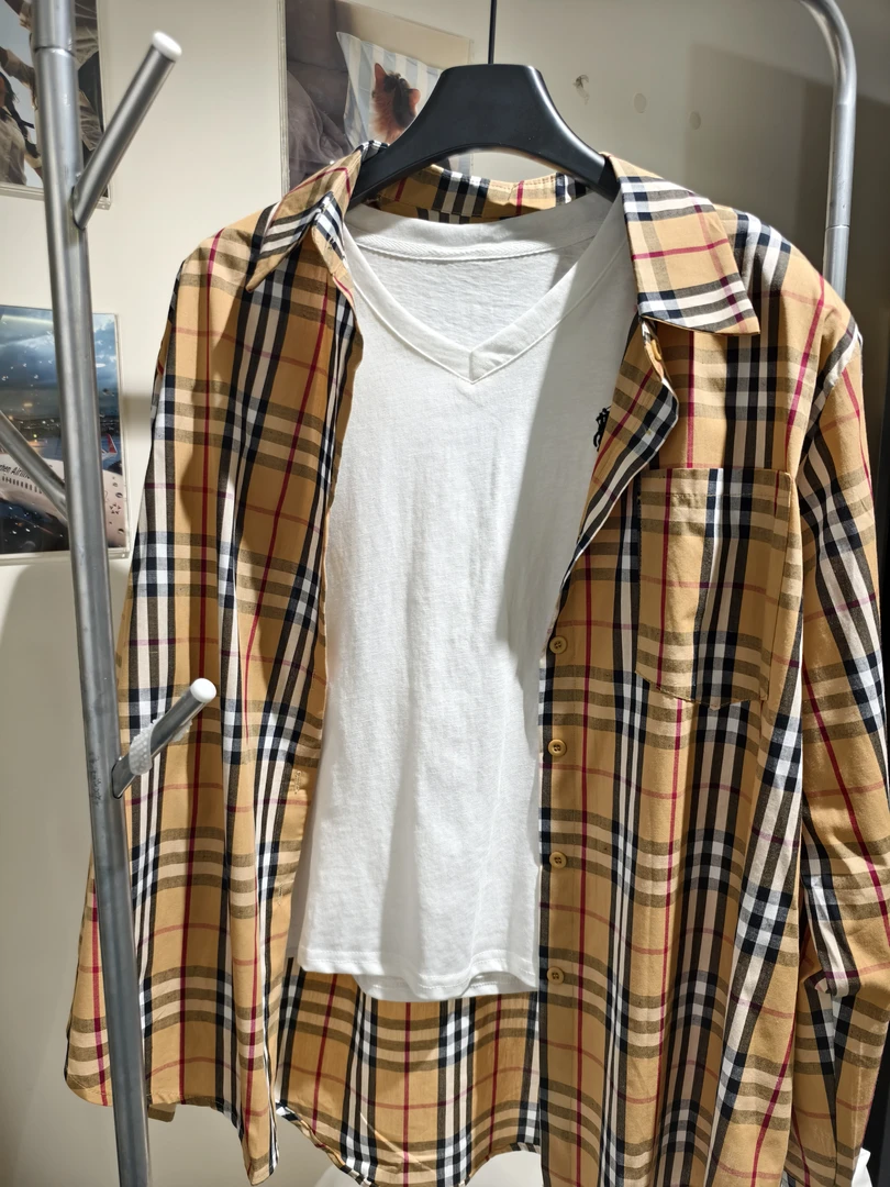 网红同款春夏新品小马短袖格子衬衫套装显瘦休闲时尚女装套装