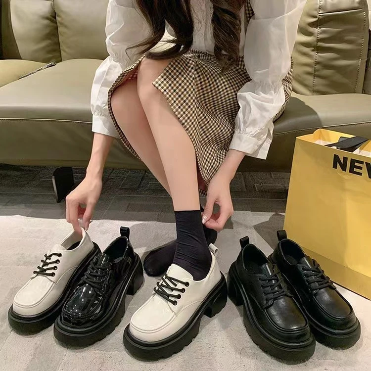 （孤品12）E69乐福鞋女款2025新款爆款