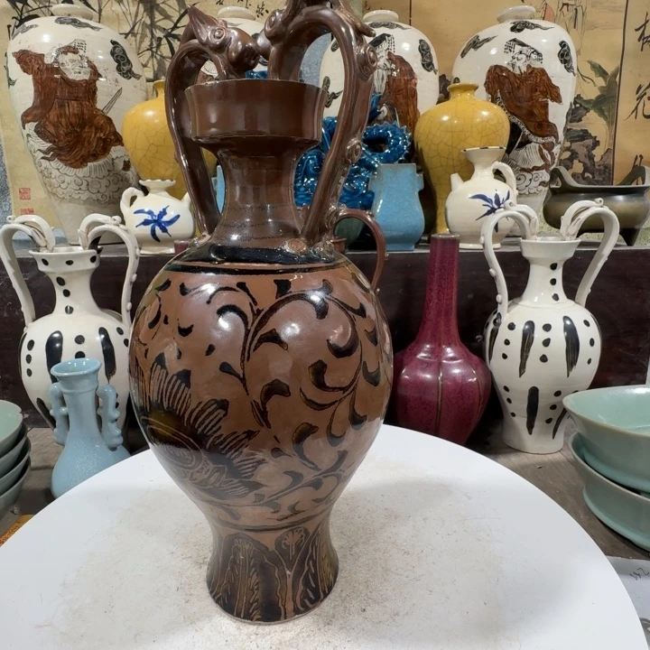 茶盏手工制作陶瓷摆件