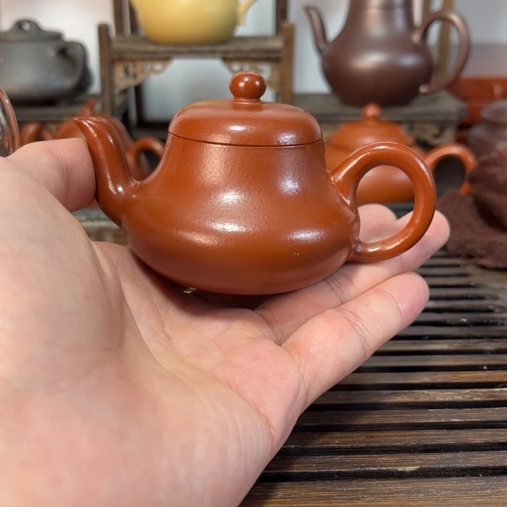 紫砂茶壶原矿紫砂手工制作