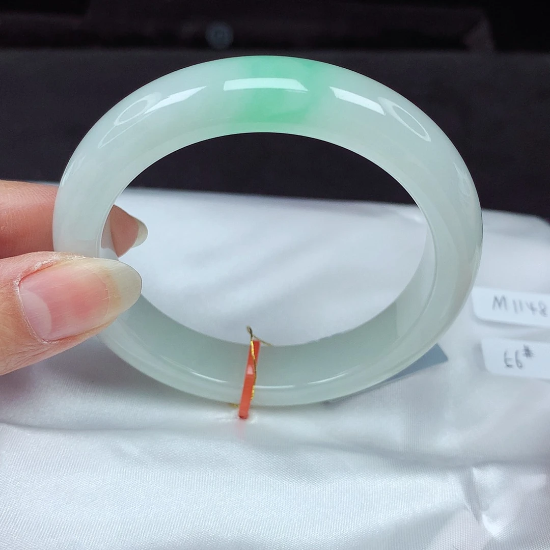 未镶嵌手镯翡翠56圈804