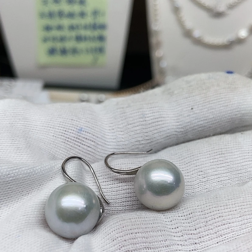 【闪购商品】银S925镶嵌耳饰淡水珍珠d****o