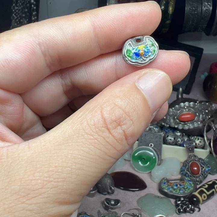 珐琅足银偏远地区不包邮的