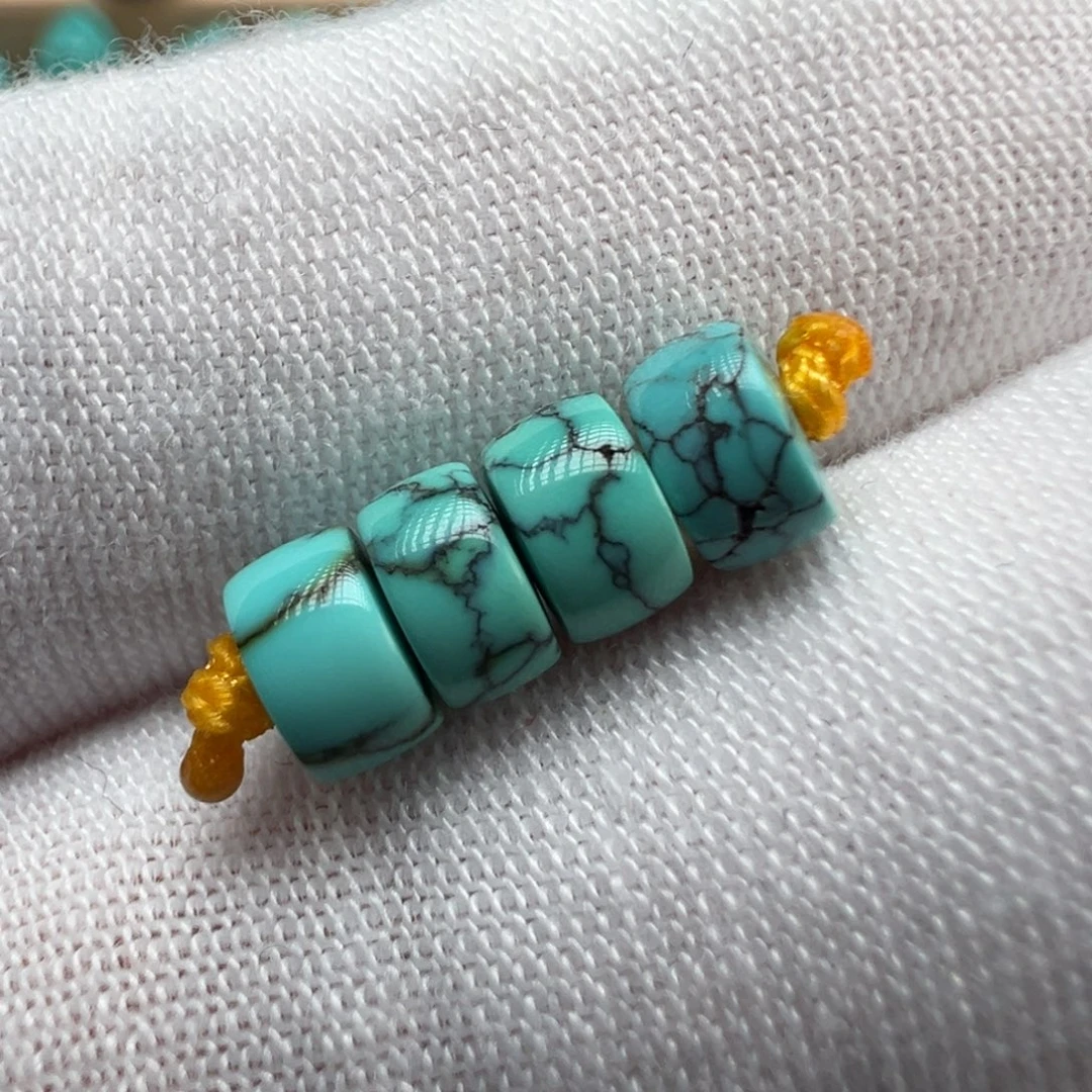 绿松石未镶嵌配饰5.4*3