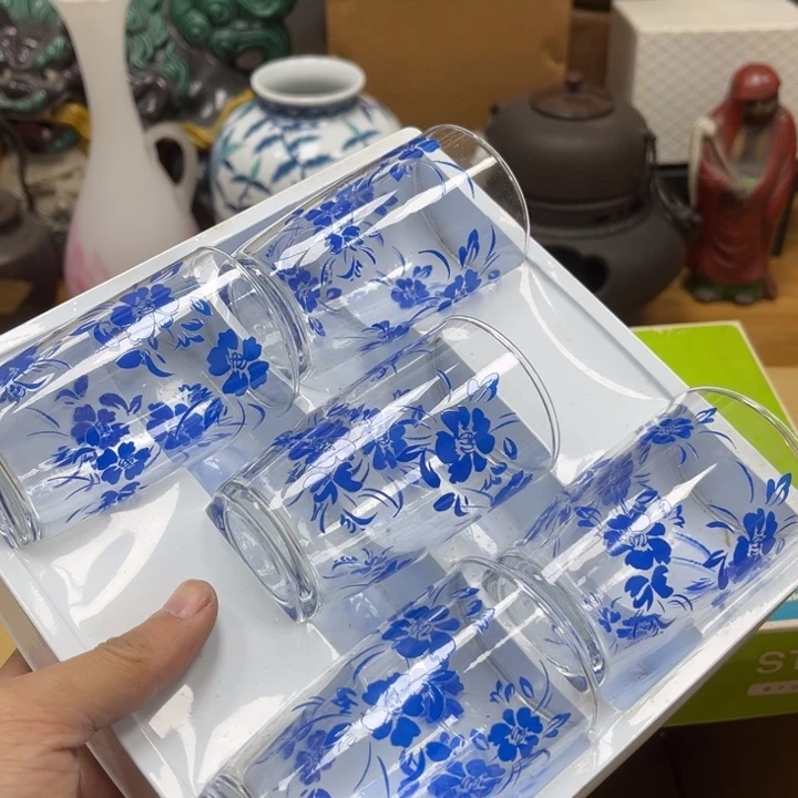 瓷片摆件工艺品瓷器摆件777