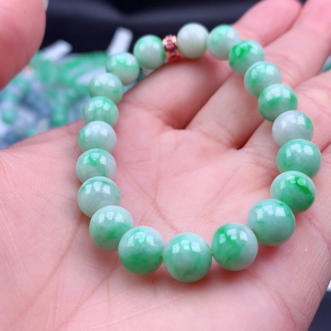 未镶嵌手链翡翠手串