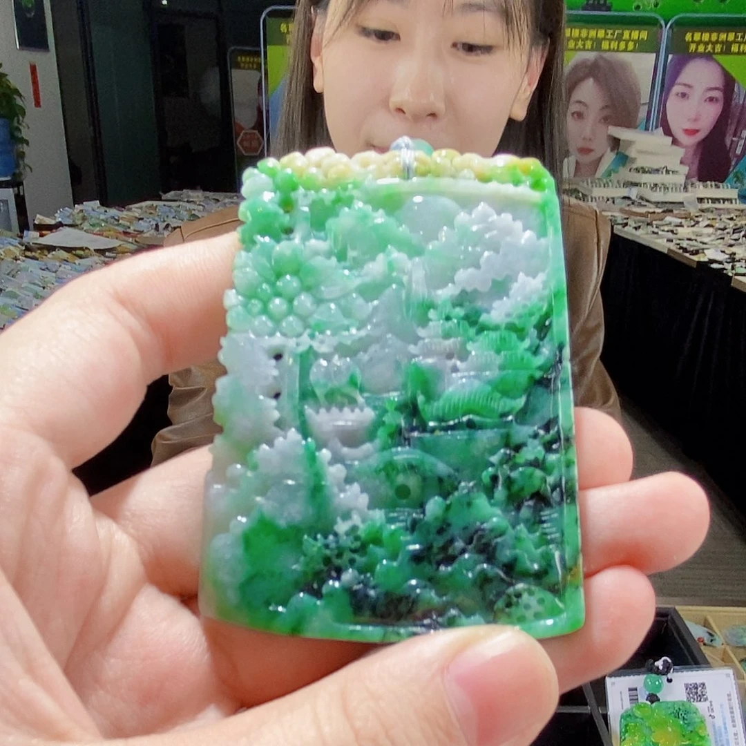 颈饰未镶嵌翡翠翡翠