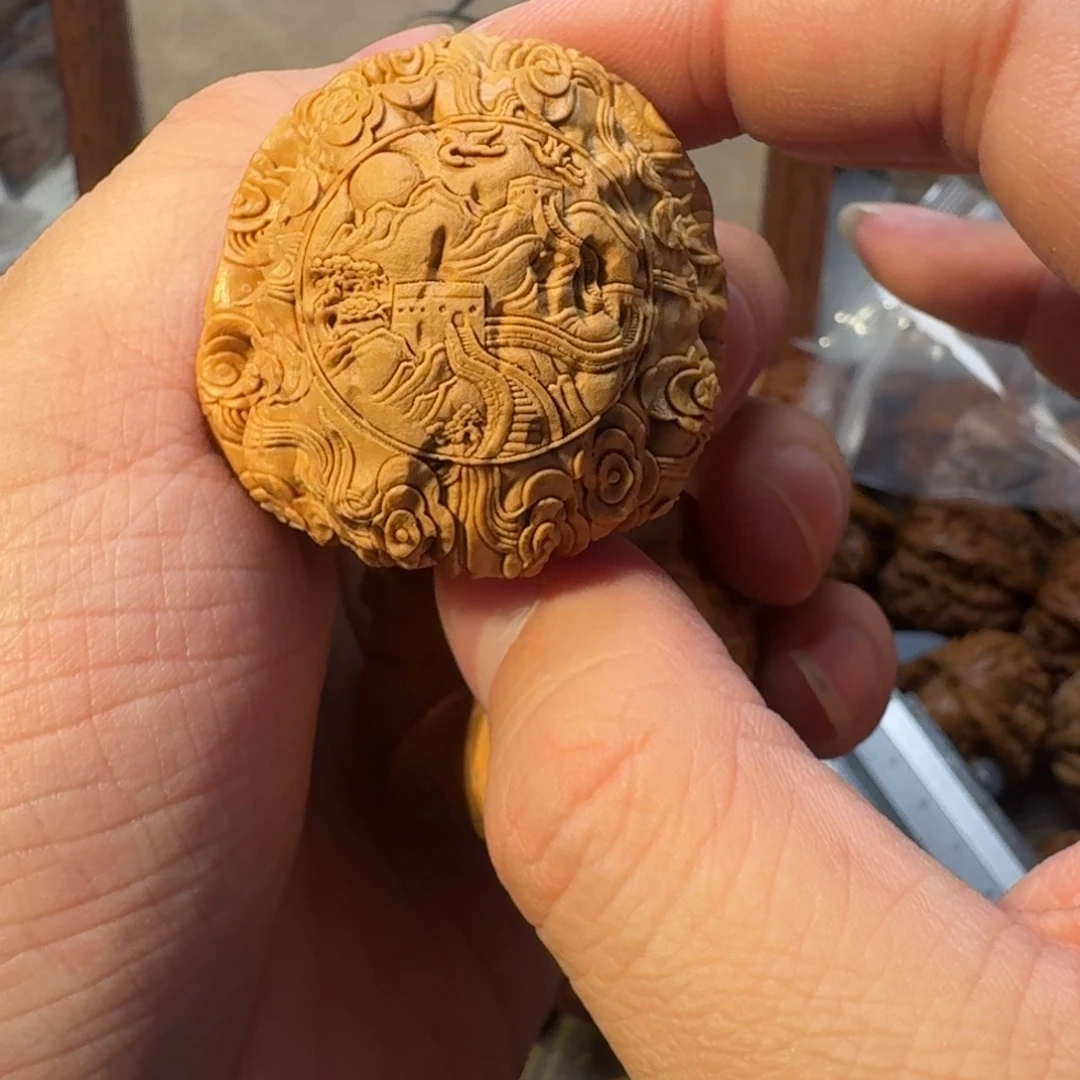 文玩核桃吊坠南瓜