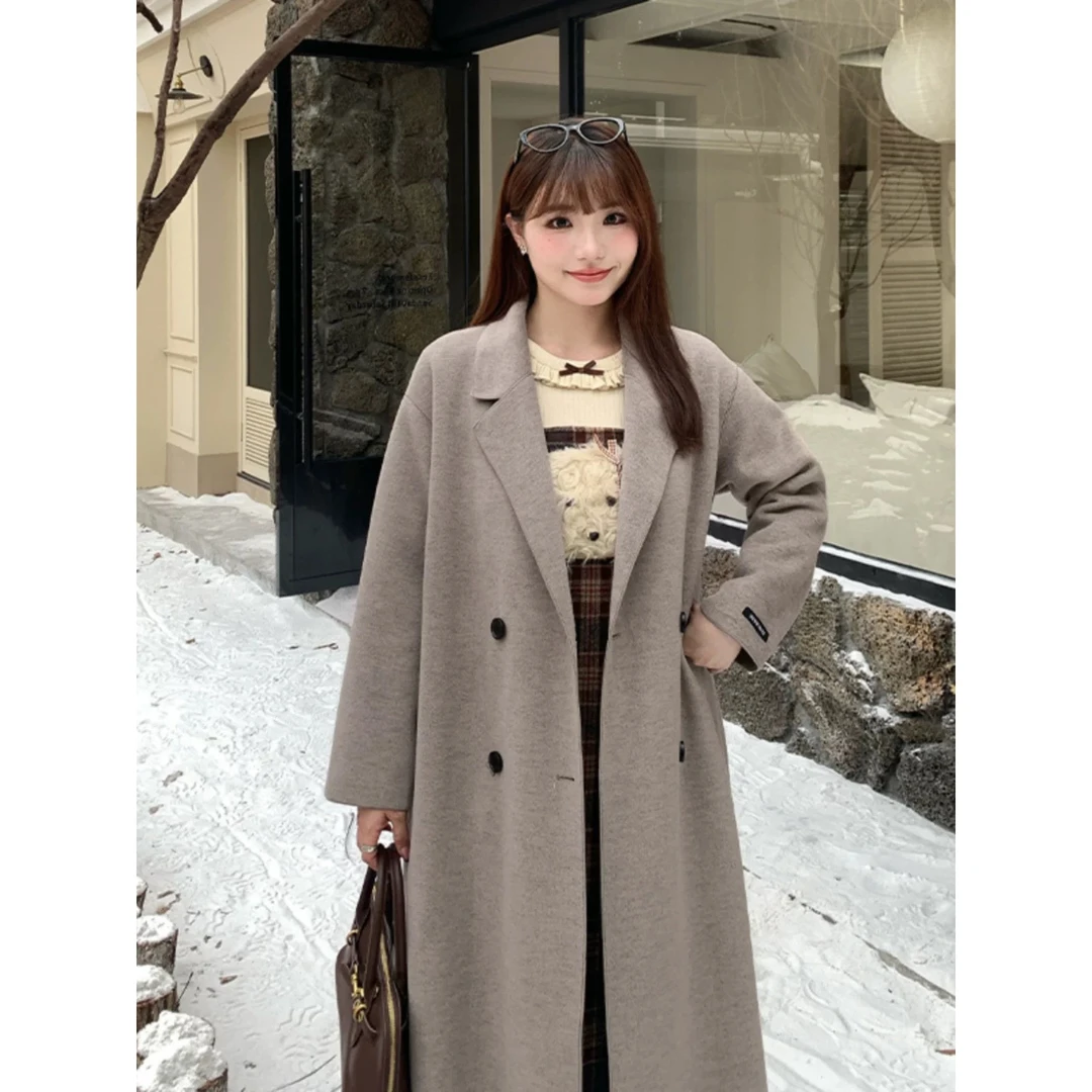 B2外套女2024新款大衣女秋冬极简外套