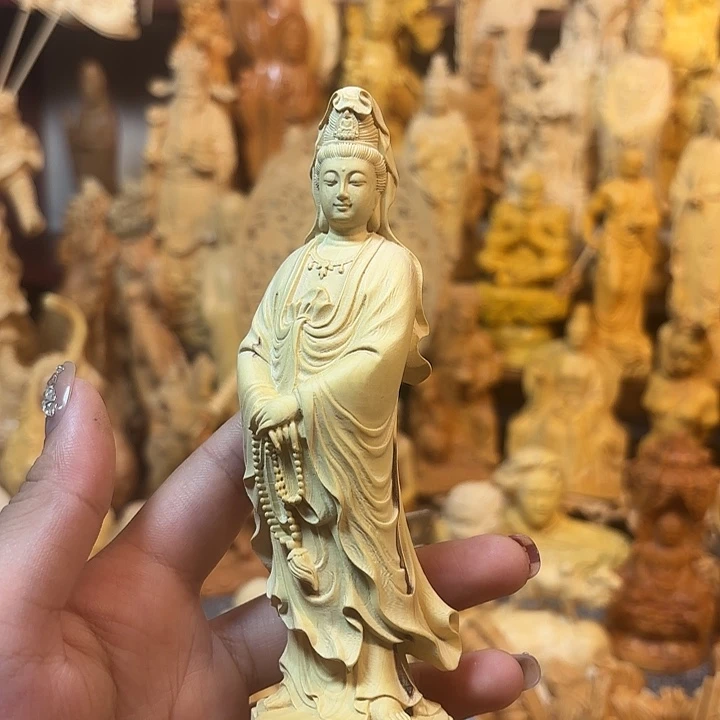 黄杨木黄杨木瑕疵观音