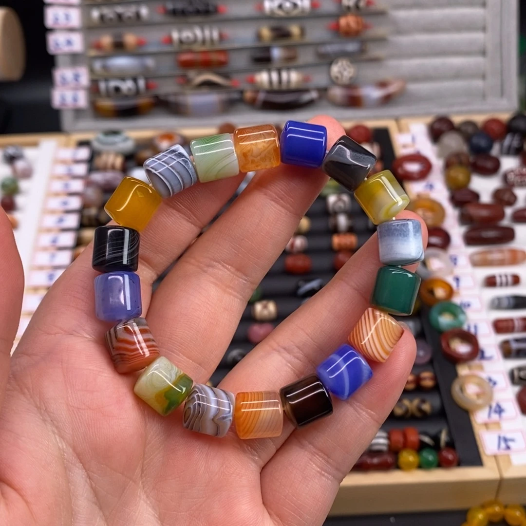 玛瑙/玉髓合金珠宝半成品