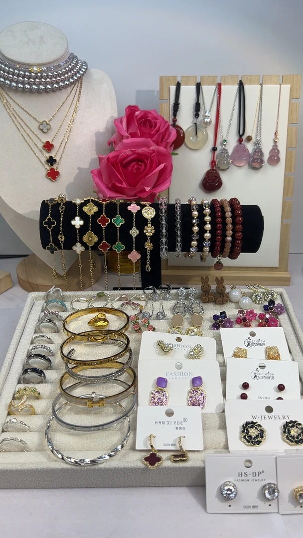 铜合金时尚饰品图片供参考直播间选款