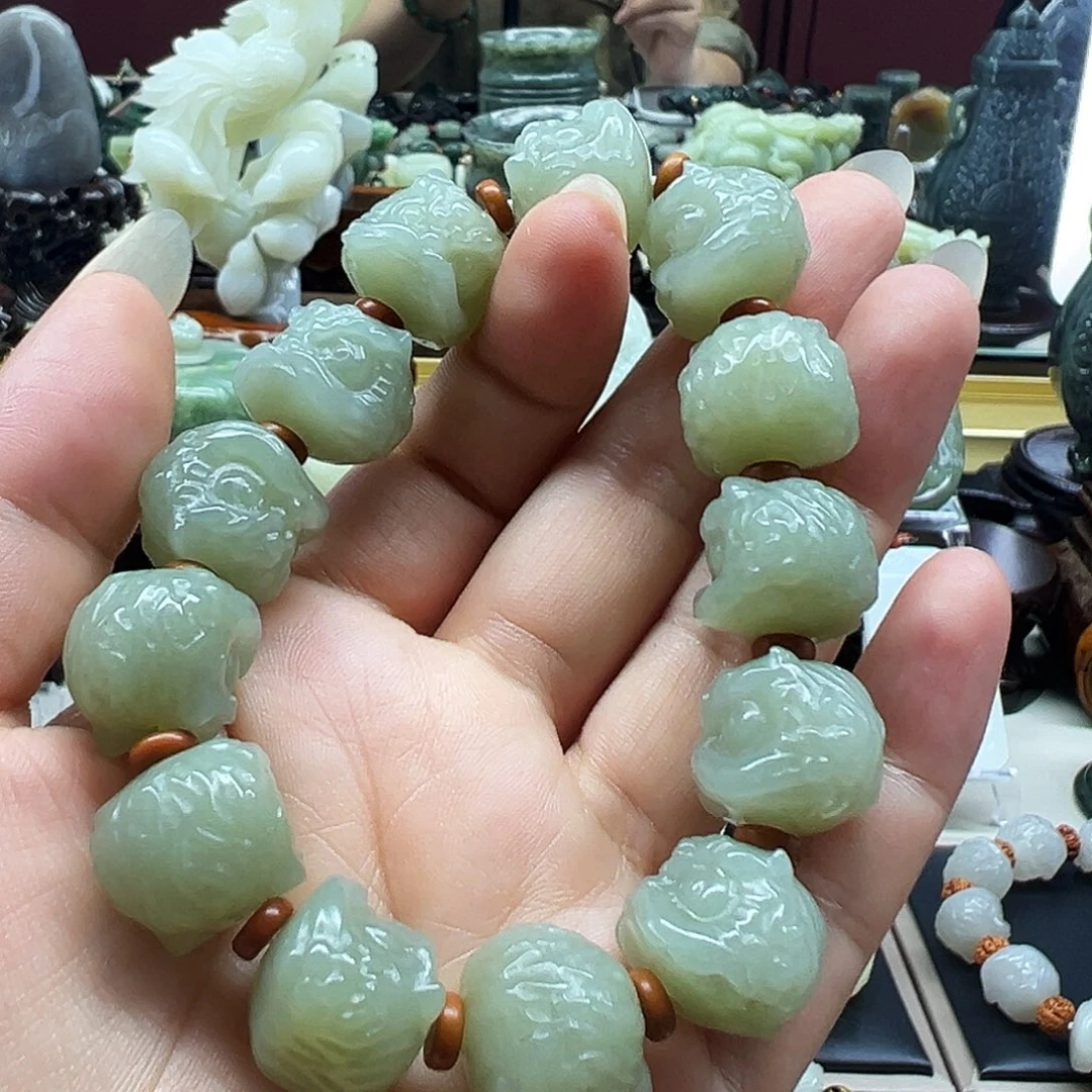 未镶嵌手串和田玉