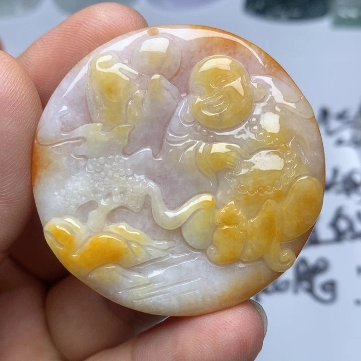 颈饰未镶嵌翡翠翡翠