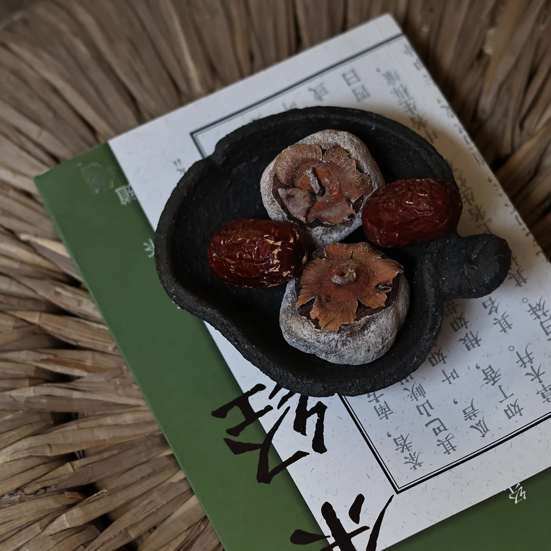 【柿间浅憩】原创全手工*桃盘*茶食盘*茶道零配