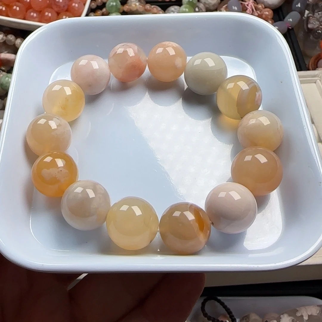 未镶嵌玛瑙/玉髓珠宝半成品