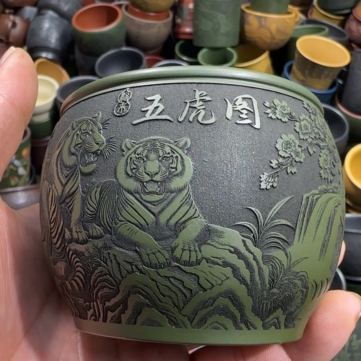 茶杯紫砂全手工制作工艺