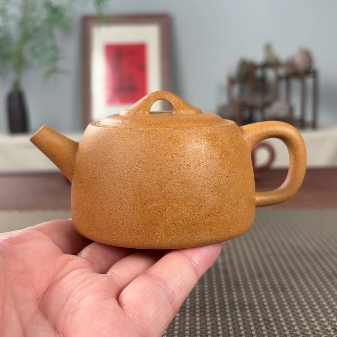 紫砂茶壶黄龙山原矿紫砂壶